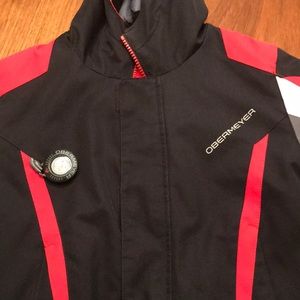 Obermeyer boys ski coat size 7
